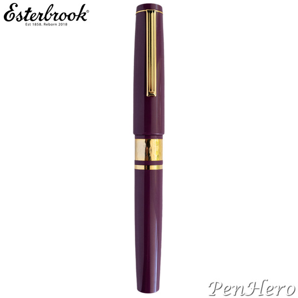 Esterbrook Model J Blackberry Ebonite Fountain Pen Fine EBJBB-F