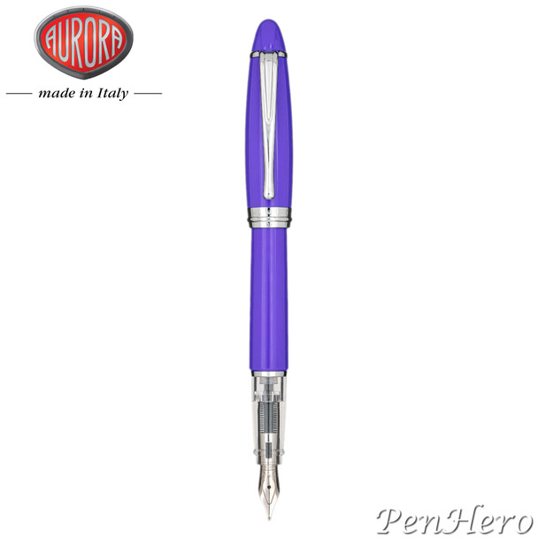 Aurora Ipsilon Demo Wise Purple Fountain Pen Medium Nib B09-CVI-M
