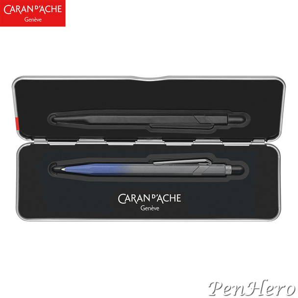 Caran d'Ache 849 Claim Your Style Edition 5 Stormy Blue ballpoint pen NM0849.589