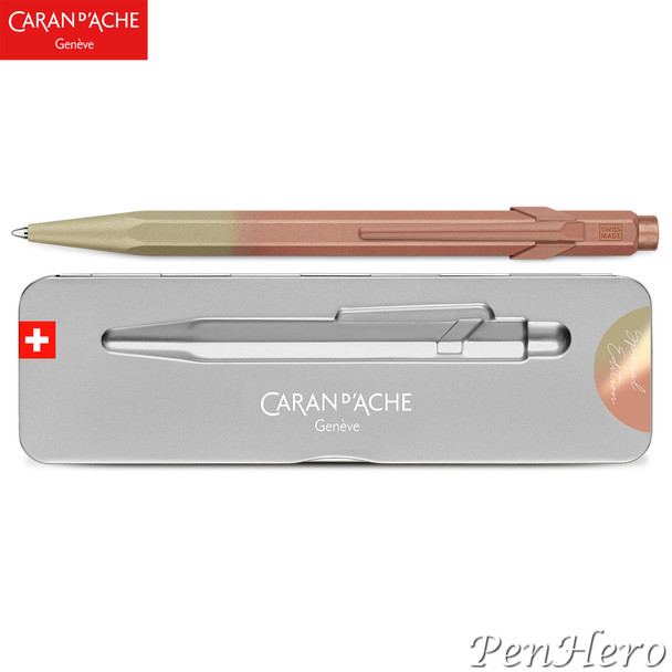 Caran d'Ache 849 Claim Your Style Edition 5 Sunstone Pink ballpoint pen NM0849.588
