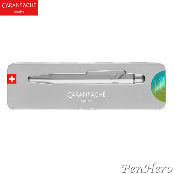 Caran d'Ache 849 Claim Your Style Edition 5 Green Arctic ballpoint pen NM0849.587