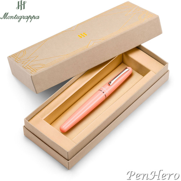 Montegrappa Elmo 01 Peach Fuzz Fountain Pen Fine