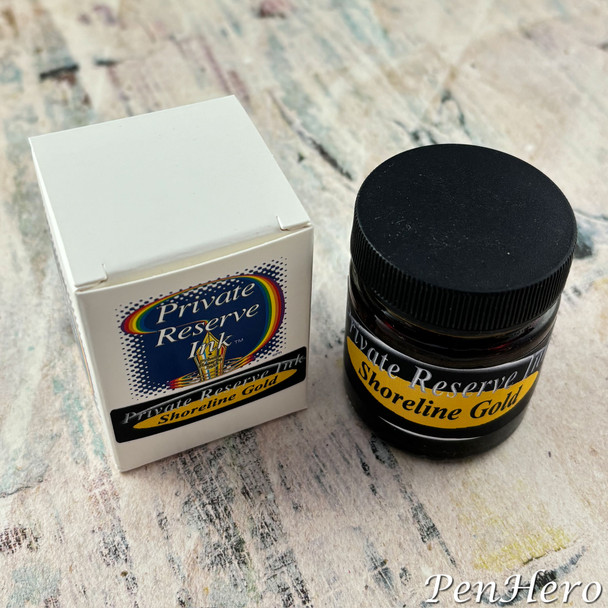 Private Reserve Bottled Ink - Shoreline Gold 50ml