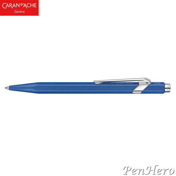 Caran d'Ache 849 Colormat-X Blue Ballpoint Pen 849.135