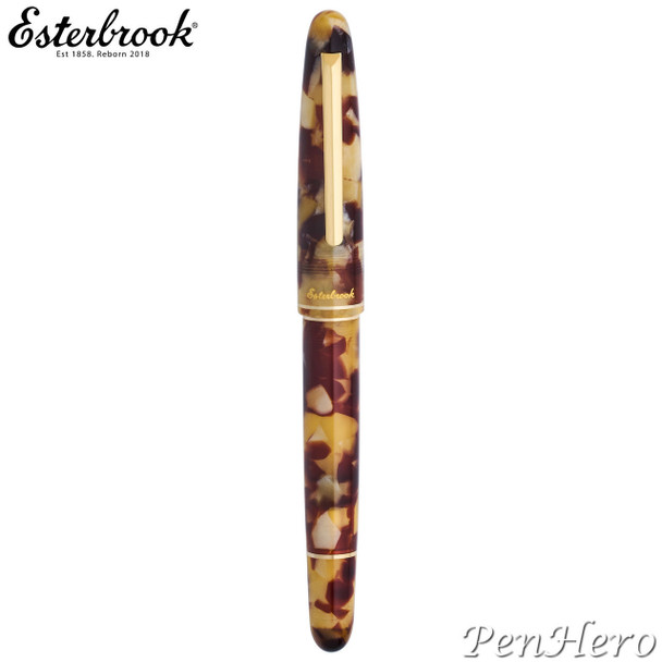 Esterbrook Estie Tortoise Push Piston Fountain Pen Medium