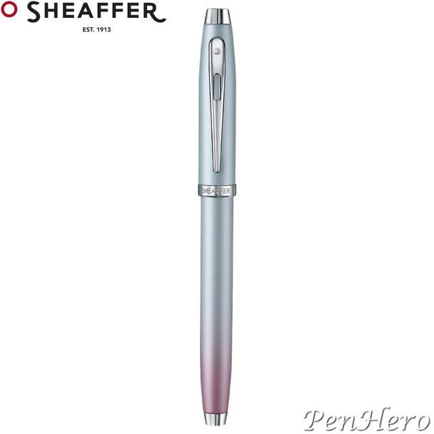Sheaffer 100 Expressions Blue–Pink Fountain Pen Fine
