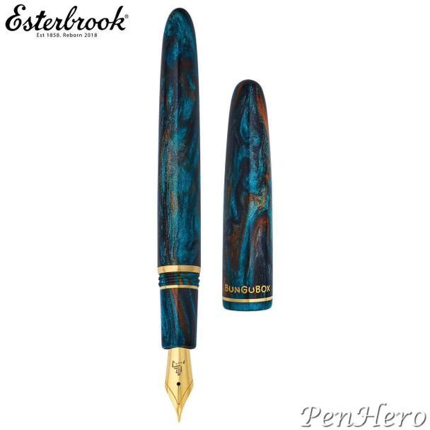 Esterbrook x BUNGUBOX Kingfisher Edition Estie Broad