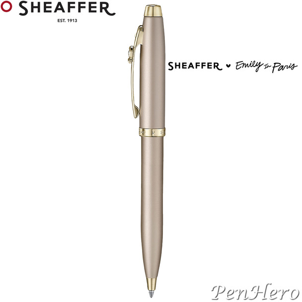 Sheaffer 100 Emily In Paris Champagne Ballpoint Pen