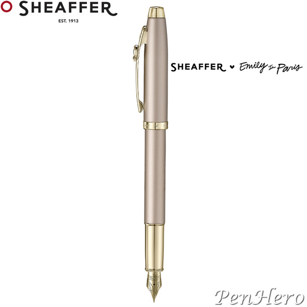 Sheaffer 100 Emily In Paris Champagne Fountain Pen Medium