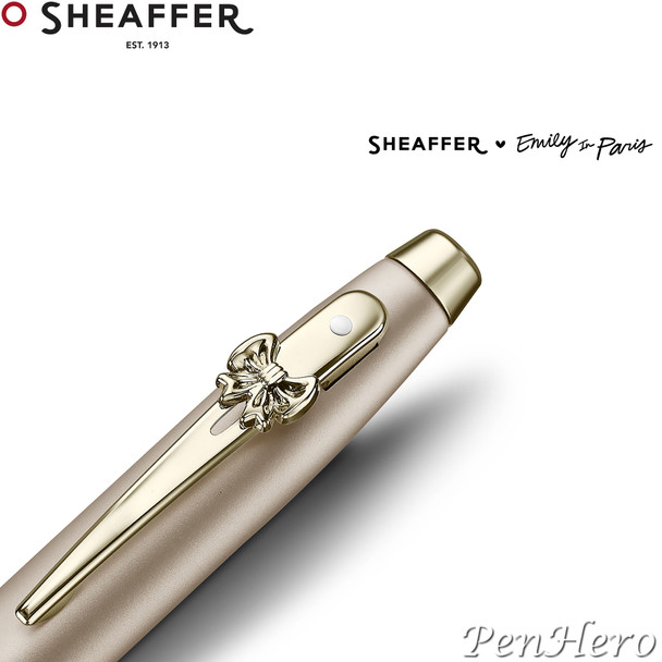 Sheaffer 100 Emily In Paris Champagne Fountain Pen Fine