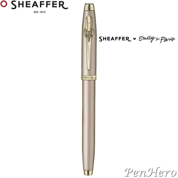 Sheaffer 100 Emily In Paris Champagne Fountain Pen Fine