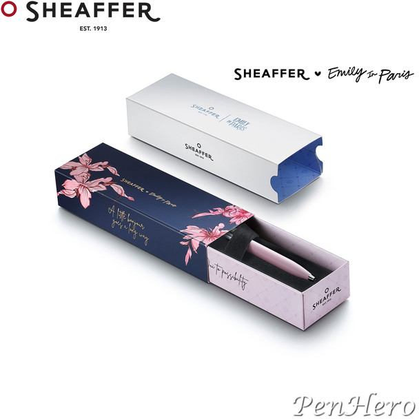 Sheaffer Sentinel Emily In Paris Pink Finish Ballpoint Pen
