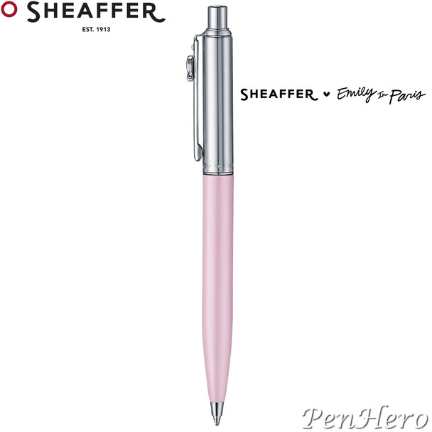 Sheaffer Sentinel Emily In Paris Pink Finish Ballpoint Pen