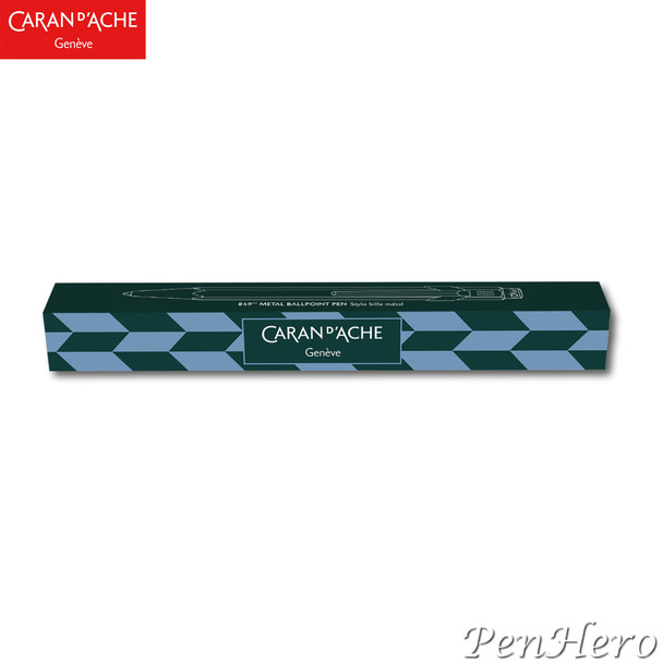 Caran d'Ache 849 Mosaic Spruce Green Ballpoint Pen