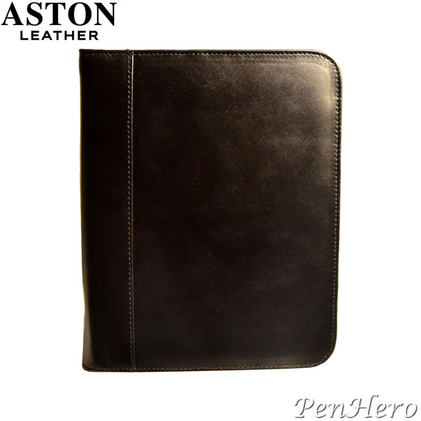 Aston Leather Collector's 20-Pen Case Black