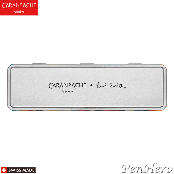 Caran d'Ache 849 PAUL SMITH EDITION 5 SILVER Ballpoint Pen
