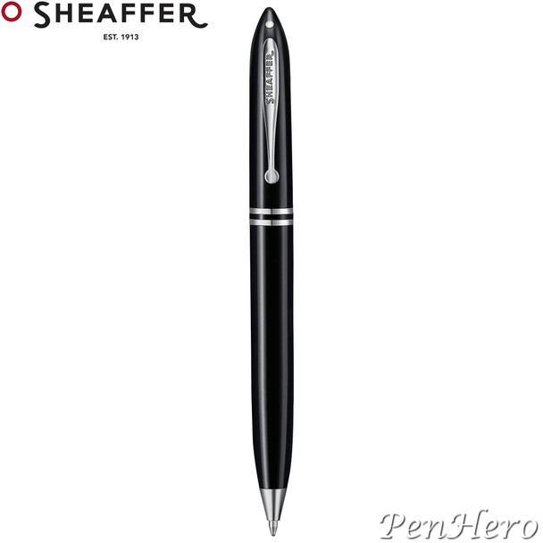 Sheaffer Balance III Black with Chrome Plated Trim Ballpoint Pen