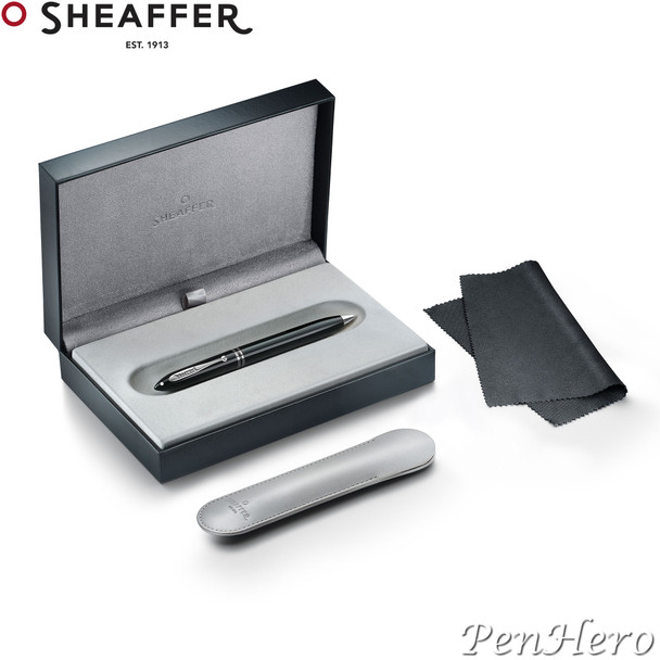 Sheaffer Balance III Black with Chrome Plated Trim Ballpoint Pen
