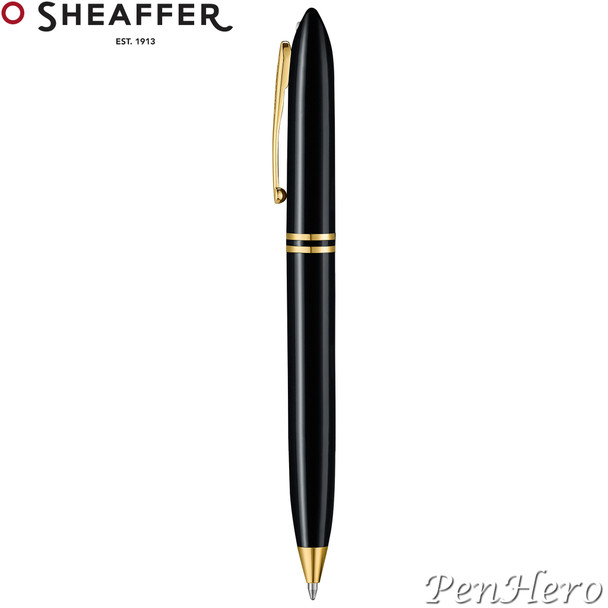 Sheaffer Balance III Black with Gold Plated Trim Ballpoint Pen