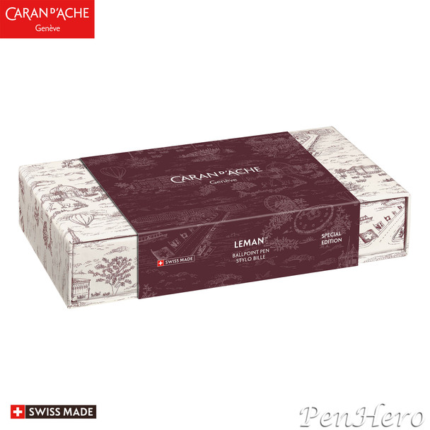 Caran d'Ache Leman Toile de Jouy Ballpoint Pen