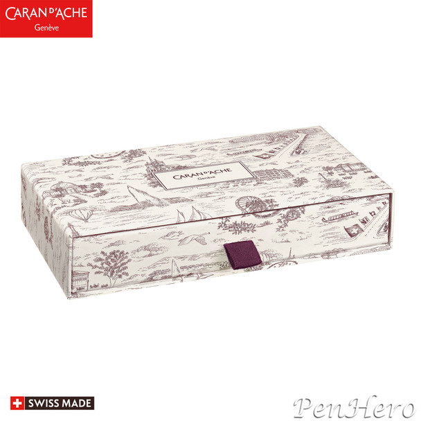 Caran d'Ache Leman Toile de Jouy Ballpoint Pen