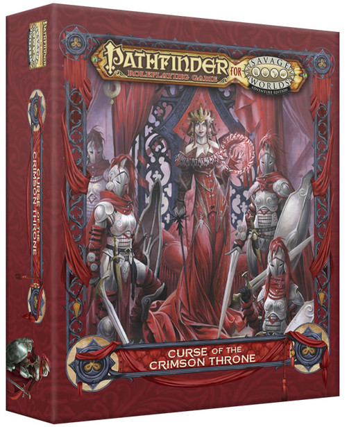Pathfinder for Savage Worlds RPG: Curse of the Crimson Throne Boxed Set
