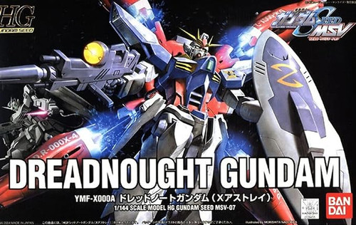 MSV #7 Dreadnought Gundam Gundam Seed, Bandai HG Seed 1/144 Model Kit