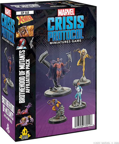 Marvel Crisis Protocol Brotherhood of Mutants Affiliation Pack
