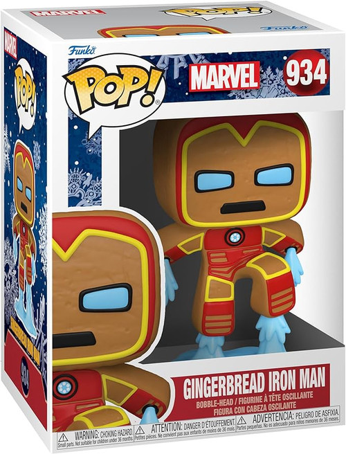 Funko POP! Marvel: Marvel Comics - Gingerbread Iron Man - 934