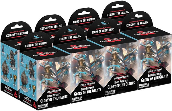 WizKids D&D Icons of The Realms: Bigby Presents Glory of The Giants - 8ct Booster Brick (Set 27)