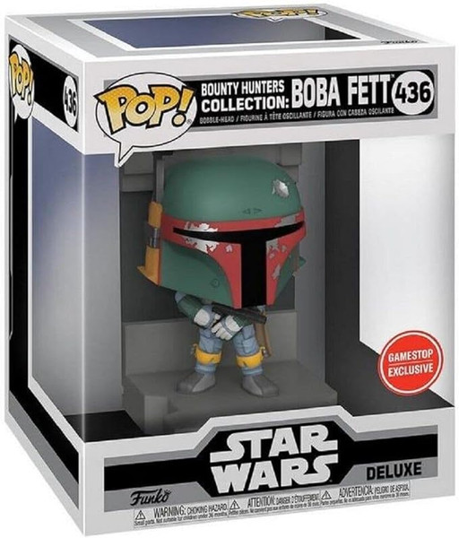 Funko POP! Deluxe: Star Wars Bounty Hunters Collection - Boba Fett - 436