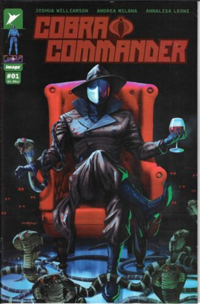 Cobra Commander #1 SCC Store Exclusive Santa Fung Cover Image Comics EB300