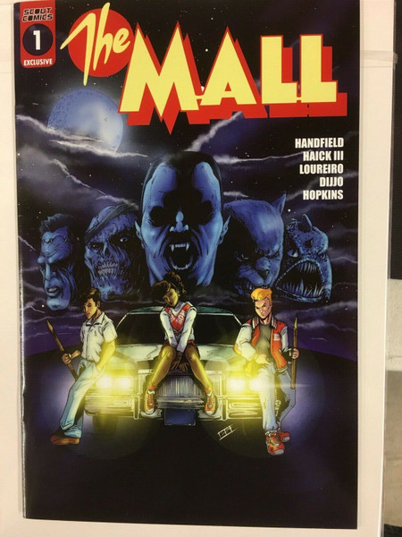THE MALL #1 MONSTER SQUAD COVER BY BRYAN SILVERBAX EPIKOS VARIANT SCOTT