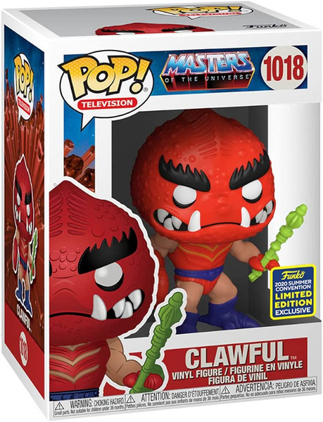 Funko Pop! TV: Masters of The Universe - Clawful, Multicolor 2020 Summer Convention Exclusive 