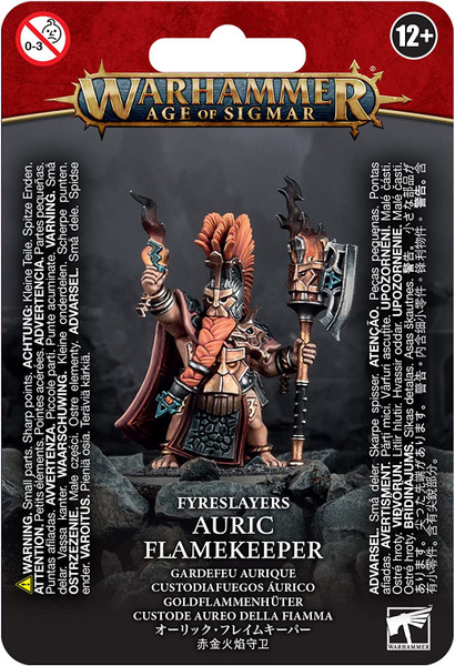 Warhammer Age of Sigmar - Fyreslayers: Auric Flamekeeper
