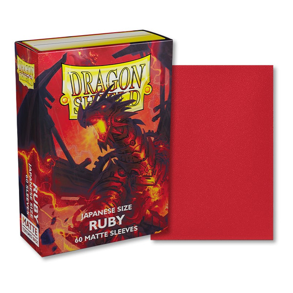 Dragon Shield 60ct Pack Mini Matte Ruby