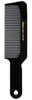 Krest 9001 Flat Top Comb Black 6PK