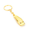 Hair Clipper Key Chain Gold