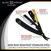 Black Widow Executive Brand Razor Black/ Gold