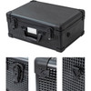 Just Case 6 Slot Removable Tray Barber Case Black Ice Cube