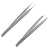 Precision Stainless Steel  Slant Tip & Splinter Tip Tweezer 