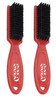 Solo Barbers Fade Cleanning Brush 2 Pack Red 