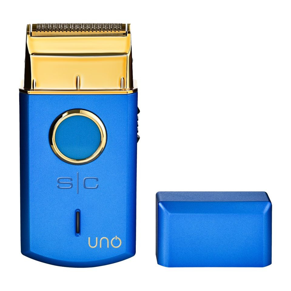 Gamma+ Uno Professional LithiumIon Single Foil Black/Gold Shaver