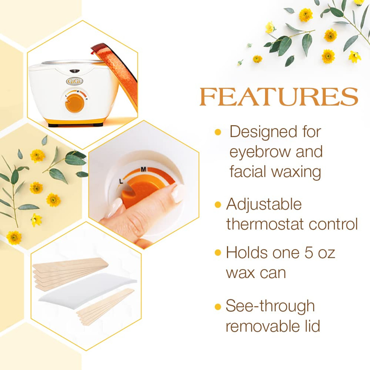 Gigi Mini Wax Warmer Barber Salon Supply