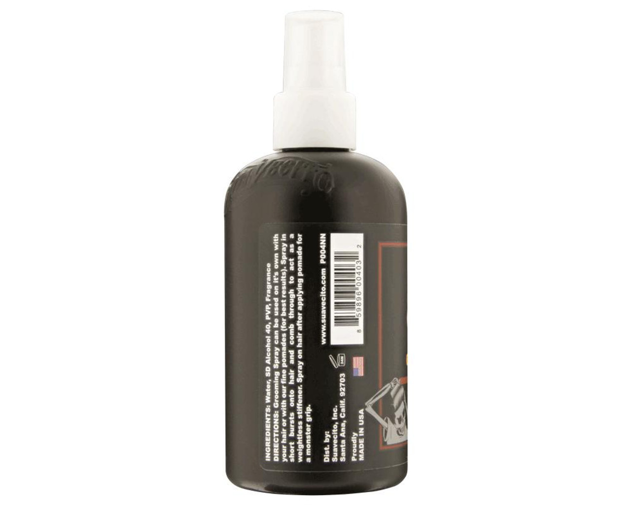 Suavecito Grooming Spray Non Aerosol Hairspray Barber Salon Supply