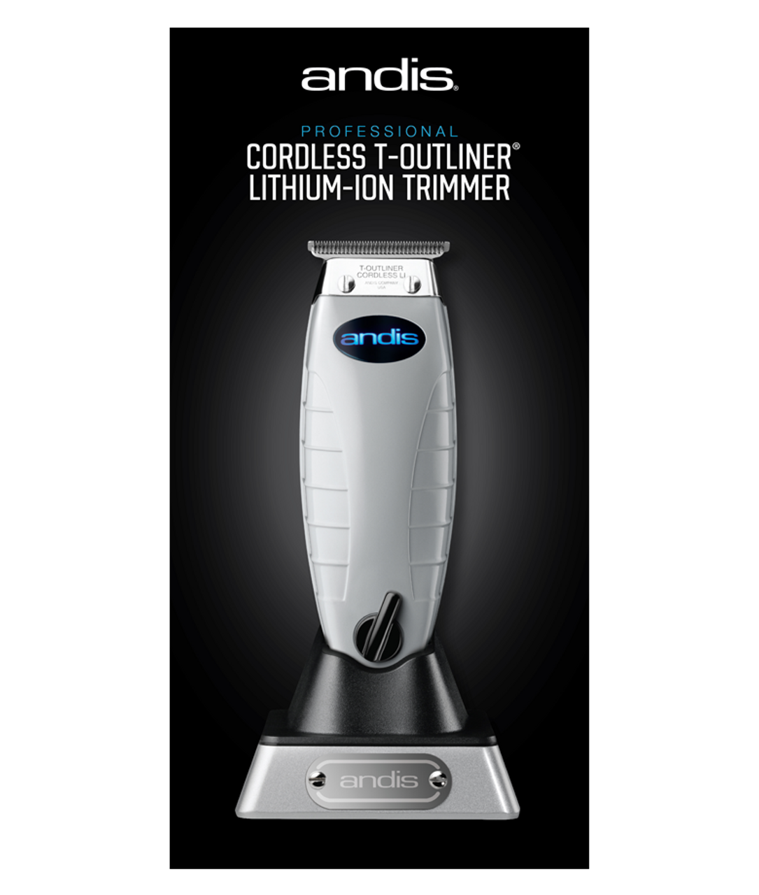 Andis Cordless T-Outliner 74000 - Barber Salon