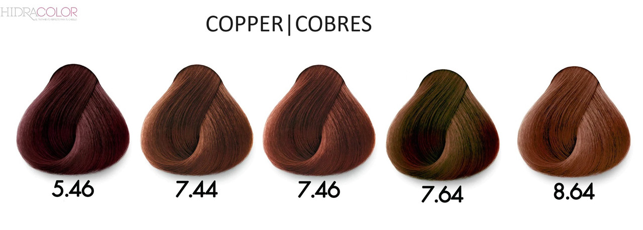 Hidracolor Creme Copper Colors - Barber Salon Supply