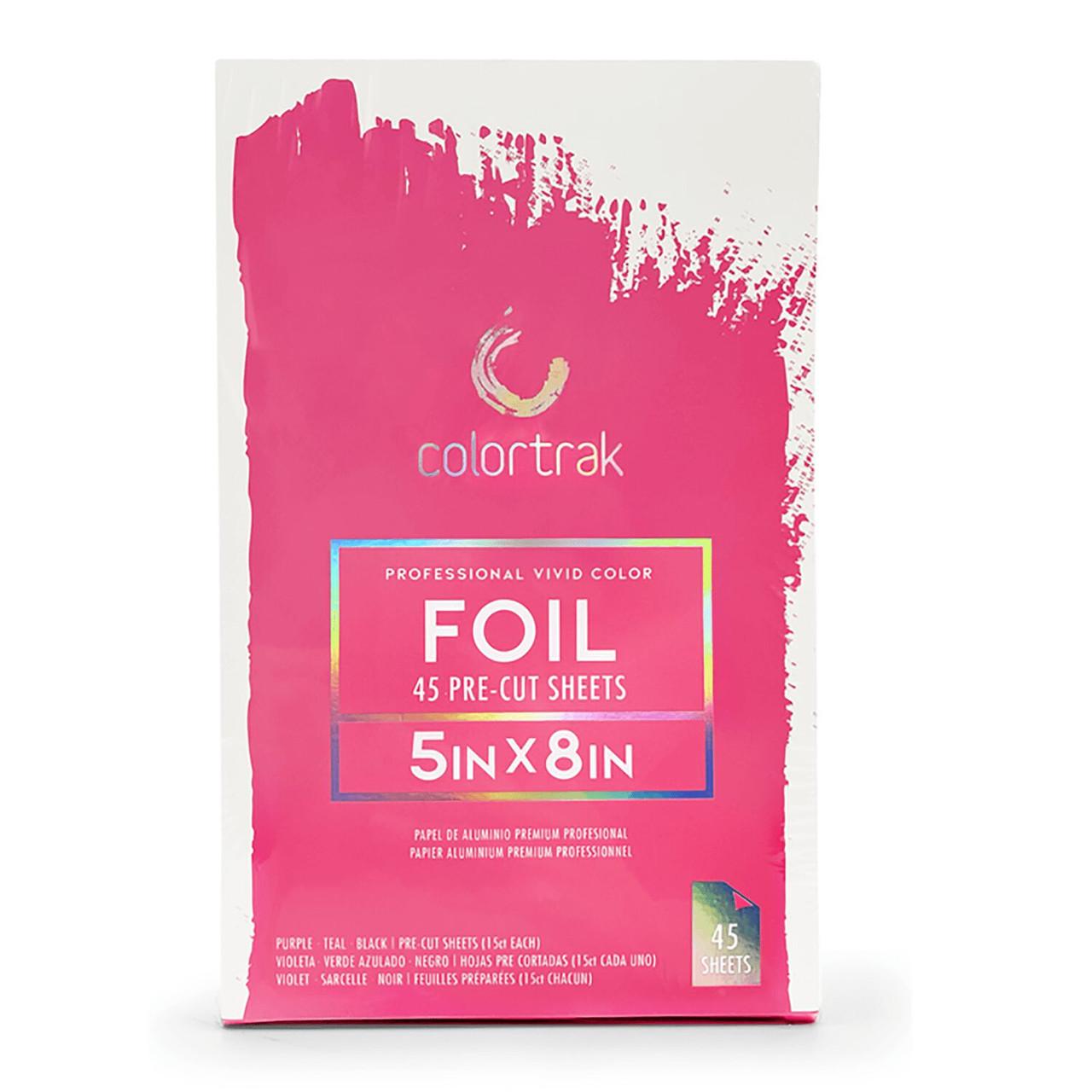 Colortrak 45ct Vivid Color Pre-Cut Foil 5