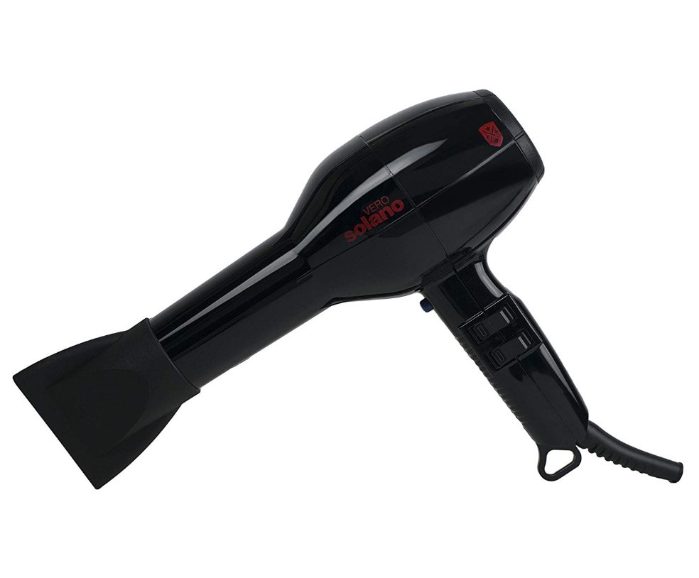 Solano Vero Dryer Black - Barber Salon Supply