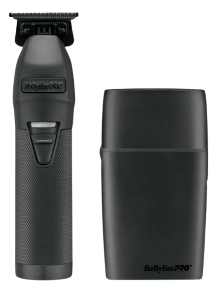 BaBylissPro LimitedFX Trimmer & Double Foil Shaver Combo – Matte